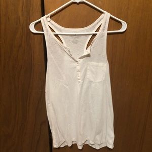 White American Eagle Tank Top